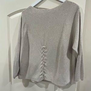 JJill sweater tie back